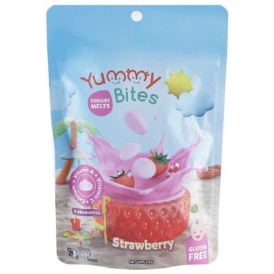 Yummy Bites Yogurt Melts 20gr / camilan yogurt Beku Lumer dimulut thumbnail 2