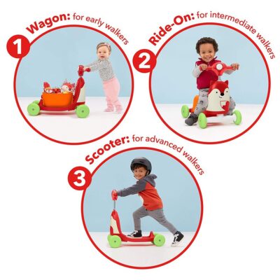 Skip Hop Ride-On Toy Fox / Scooter Anak thumbnail 4