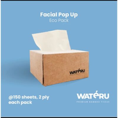 Wateru Premium Bamboo Tissue - Table Tissue 150's thumbnail 2