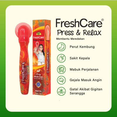 FreshCare Press & Relax Strong 10ml - Memberikan Sensasi Panas Bpom thumbnail 4