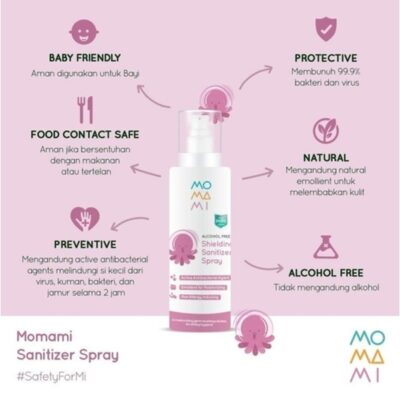 Momami Shielding Sanitizer Spray 100ml thumbnail 2