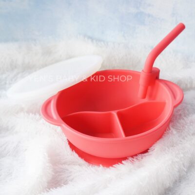 Bebiso Silicone Suction Bowl / Tempat Makan Set Lunchbox thumbnail 2