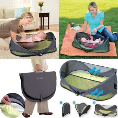Brica Fold 'n Go Travel Bassinet thumbnail 2