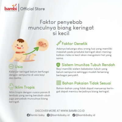 Bambi Baby Compact Powder Prickly Heat 40gr | Bedak Padat Biang Keringat Atasi Gatal & Ruam thumbnail 7