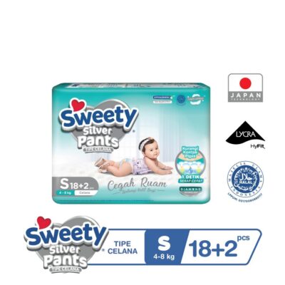 Sweety Silver Pants S 18+2