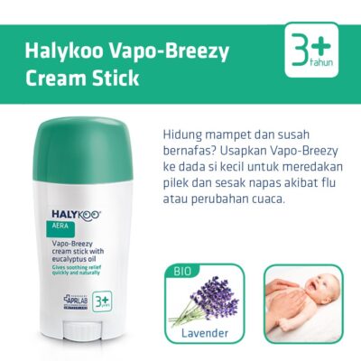 HALYKOO Vapo Breezy Stick with Eucalyptus Oil 3+ years 50ml thumbnail 2